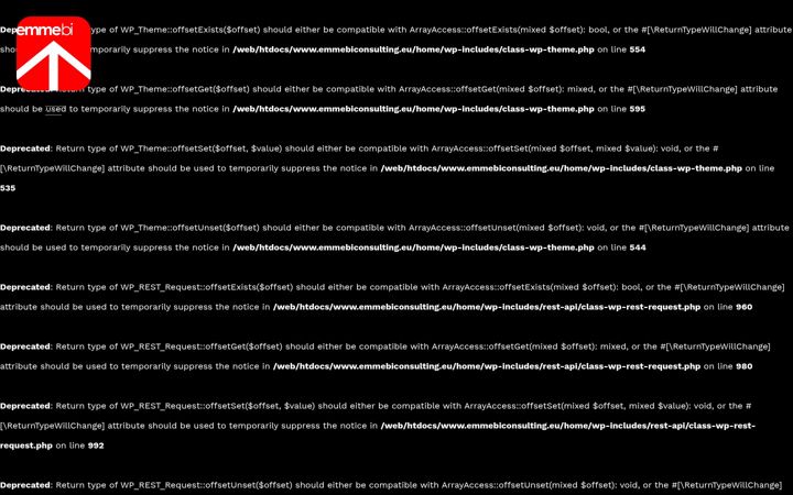 Screenshot of emmebiconsulting.eu