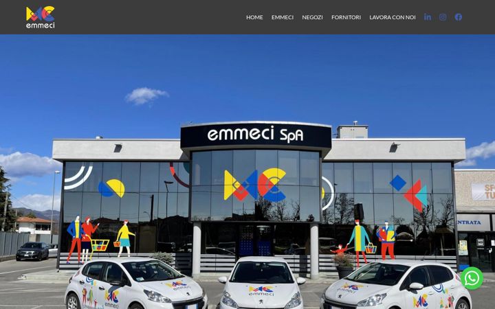 Skærmbillede af emmecispa.it