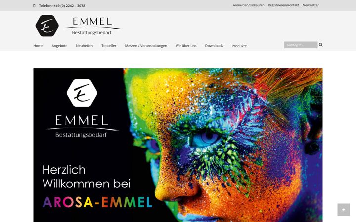 Screenshot of emmel-shop.de