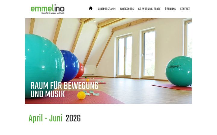 Screenshot of emmelino.de