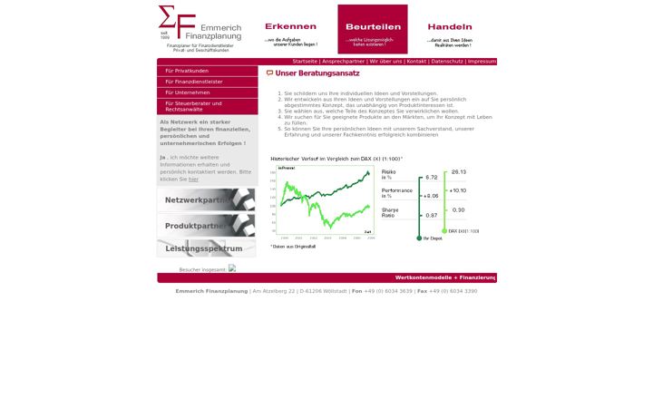 Screenshot of emmerich-finanzplanung.com