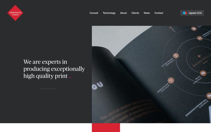 Screenshot of emmersonpress.co.uk