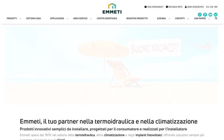 Screenshot of emmeti.com