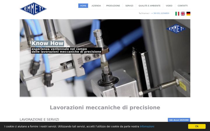 Screenshot di emmetisnc.it