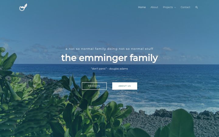 Screenshot of emminger.at