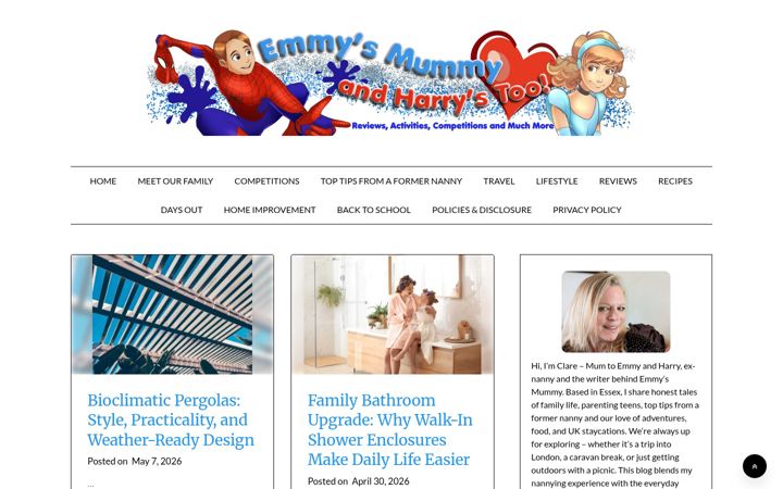 Screenshot of emmysmummy.com