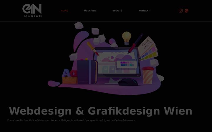 Screenshot of emndesign.at