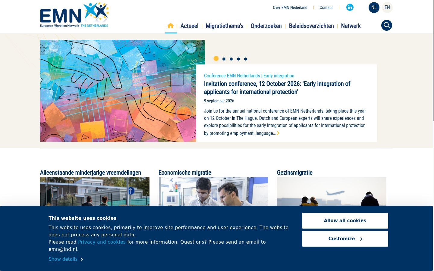 Sutikimo reklamjuostės, rodytos prieš bet kokią sąveiką, ekrano kopija
