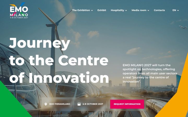 Screenshot of emo-milano.com