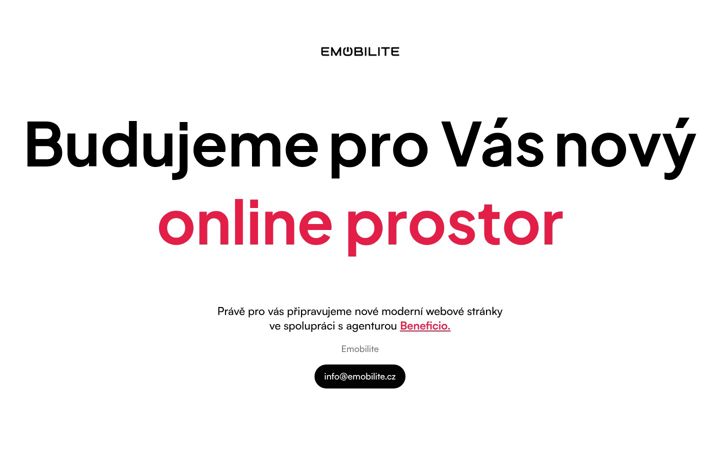 Snímek obrazovky emobilite.cz