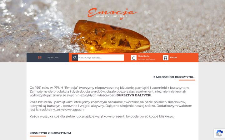 Snímek obrazovky emocja-sklep.pl