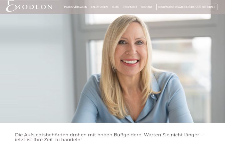Screenshot of emodeon.de
