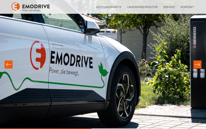 Screenshot of emodrive.de
