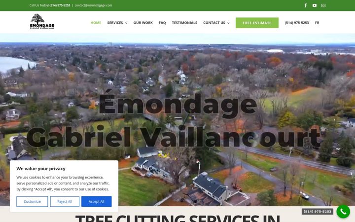 Screenshot of emondagegv.com