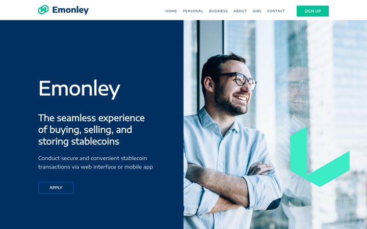 Screenshot of emonley.com