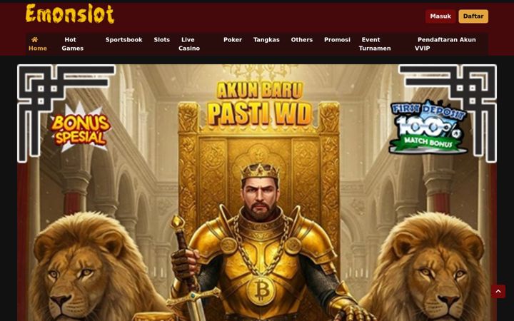 Screenshot of emonslot.com