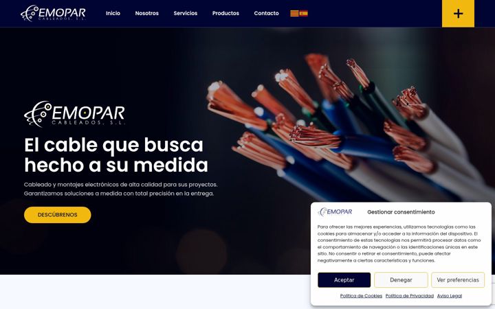 Screenshot of emopar.es