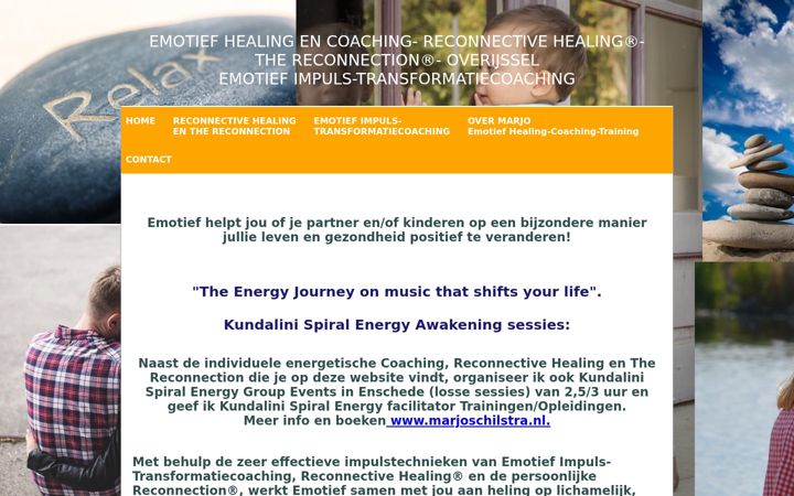 Snímek obrazovky emotief-healingencoaching.nl