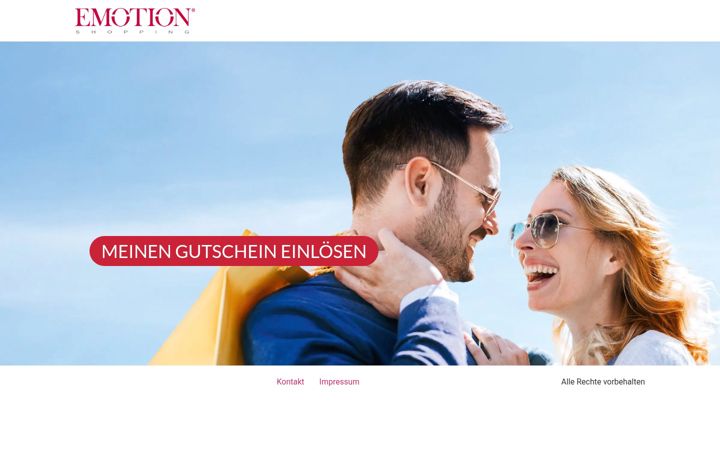 Screenshot of emotion-shopping.com