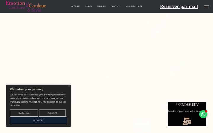 Screenshot of emotioncouleur.be