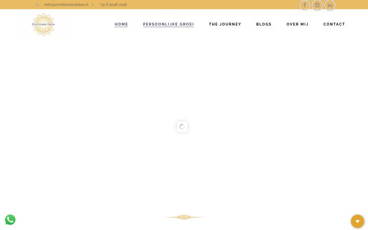 Screenshot of emotioneledetox.nl