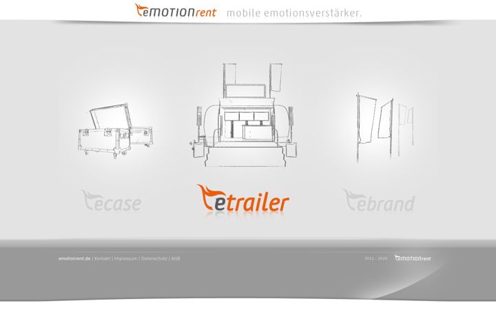 Screenshot ta' emotionrent.de