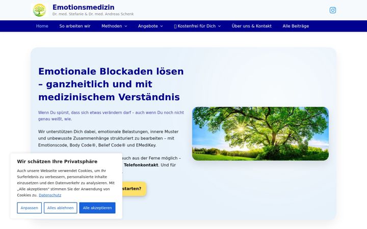Screenshot ta' emotionsmedizin.de