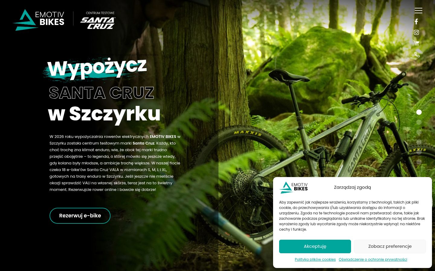 Snímek obrazovky baneru souhlasu zobrazeného před jakoukoli interakcí