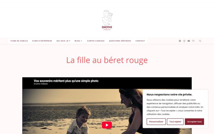 Screenshot of emotivevideaste.com