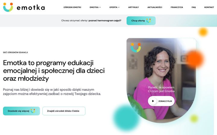 Skjermbilde av emotka.edu.pl