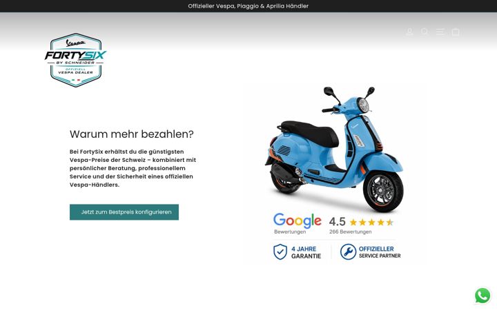 Screenshot of emotorino.ch
