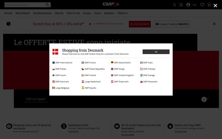 Screenshot of emp-online.it