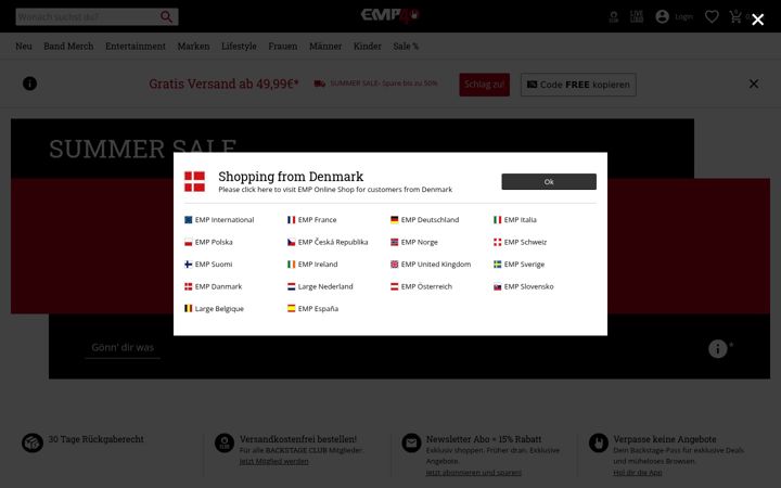 Screenshot of emp.at