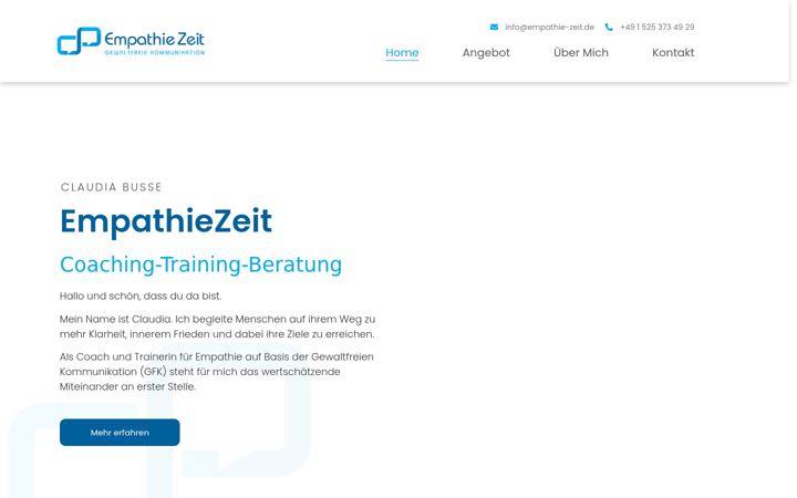 Screenshot of empathie-zeit.de