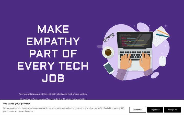 Screenshot of empathyintech.com