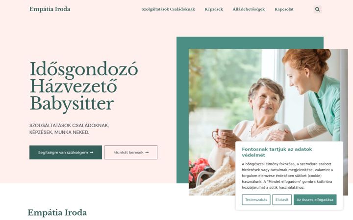 Snímek obrazovky empatiairoda.hu