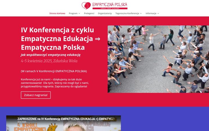 Képernyőkép: empatycznapolska.pl