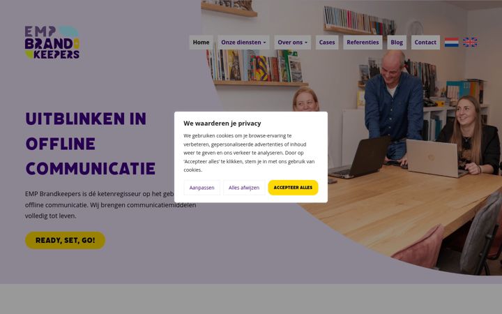 Screenshot von empbrandkeepers.eu