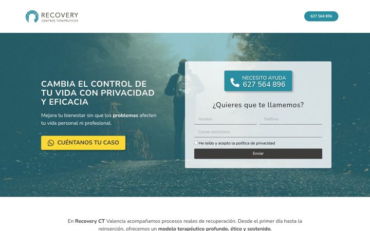 Screenshot of empiezadenuevohoy.com