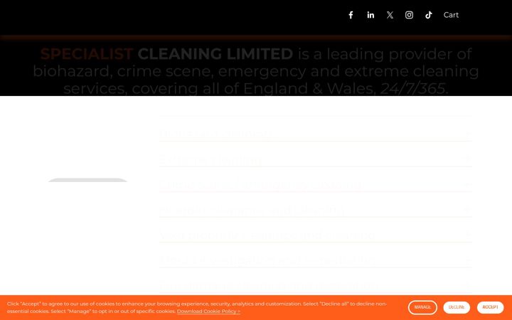Screenshot of empireenvironmental.co.uk
