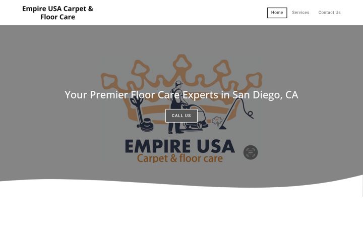 Screenshot of empirefloorcare.com