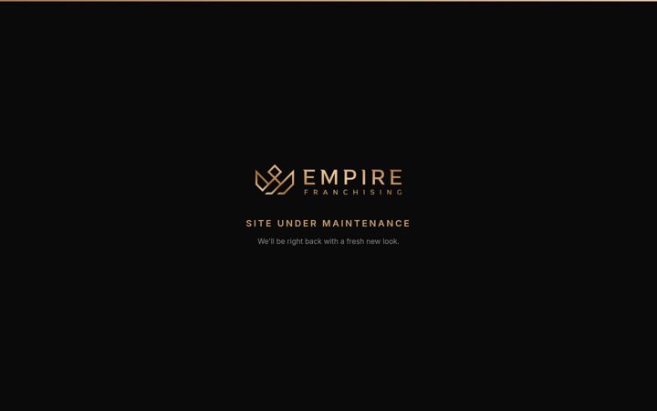 Screenshot of empirefranchising.com