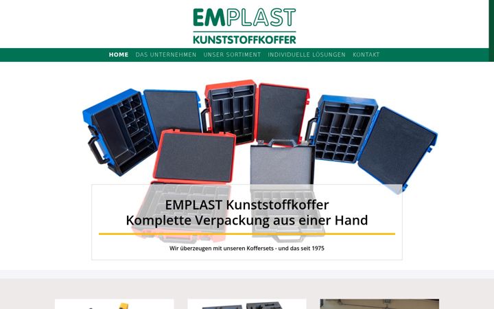 Screenshot of emplast.de