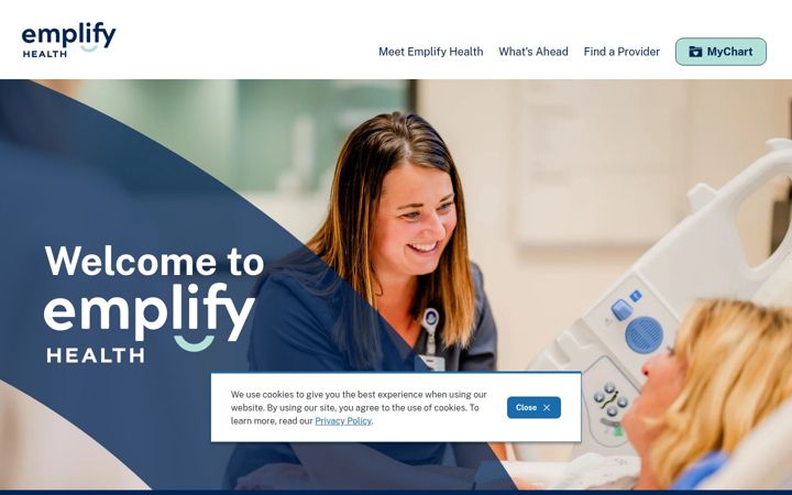 Screenshot of emplifyhealth.org