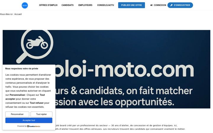 Screenshot of emploi-moto.com