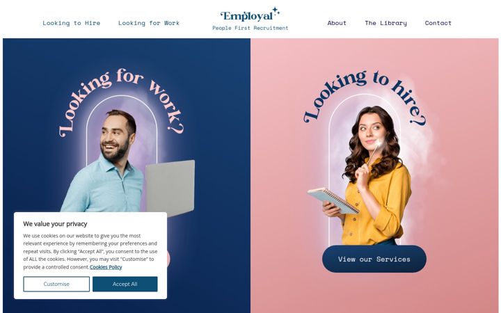 Képernyőkép: employal.co.uk