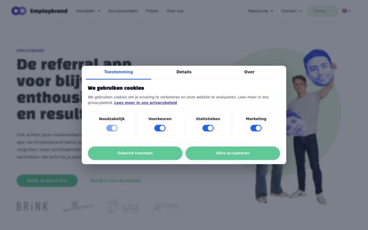 Screenshot of employbrand.nl