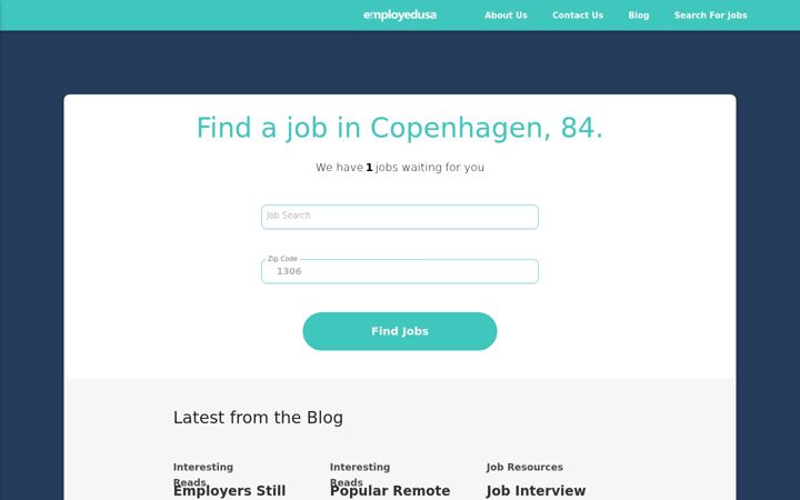 Screenshot of employedusa.com