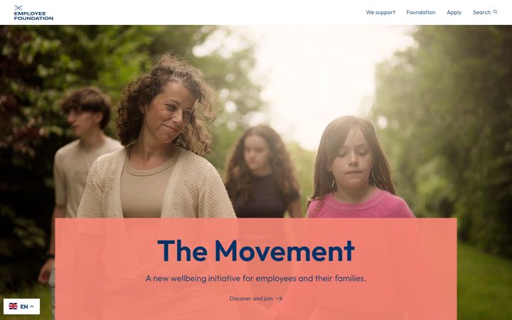 Screenshot of employeefoundation.com