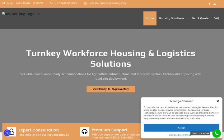 Ekrano kopija employeehousing.info